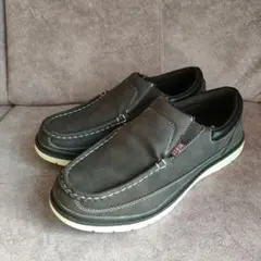 EDWIN ブラウンレザー 　スニーカー　ローファー