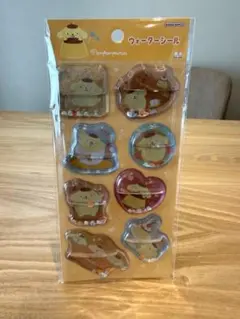 サンリオ ポムポムプリン ウォーターシール