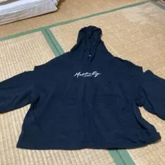 Merrily フード付きクロップドパーカー