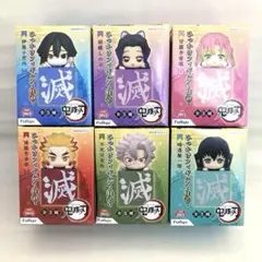 ひっかけフィギュア　鬼滅の刃　6体セット　伊黒　胡蝶　甘露寺　煉獄　不死川　時透