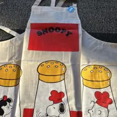 激レア　ファミリアスヌーピービニールエプロンのサムネイル