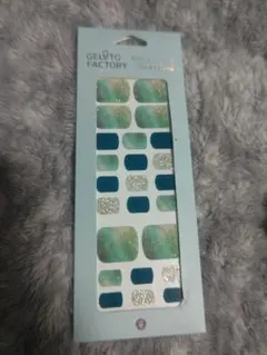 Gelato Factory ネイルシール ブルーグリーン