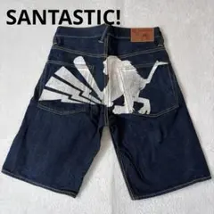 SANTASTIC!　デニムハーフパンツ　Mサイズのサムネイル