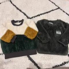 【美品】西松屋トレーナー2点セット 80cm