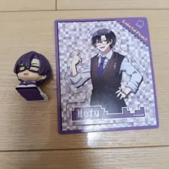 カラフルピーチ もふくん フィギュアとマグネット セット