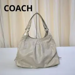 909★ COACH 本革 肩がけ ショルダーバッグ