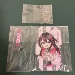 ホロライブ AZKi クリアツインチャーム アクキーのサムネイル