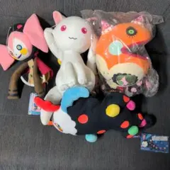 魔法少女まどか☆マギカ　キュゥべえ等 ぬいぐるみ 4種
