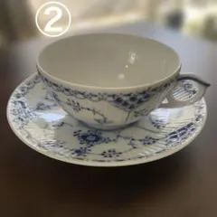 美品✨ロイヤルコペンハーゲン ②ティーカップ＆ソーサー