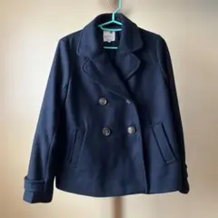 earth レディース　ピーコート　ネイビー　Mサイズ