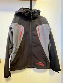 NZ Uniforms フード付きジャケット Mサイズ ブラック/グレー