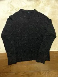 J.CREW 00s ウール ニット セーター M ダークブラウン
