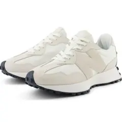 ニューバランス WS327MF 24cm ホワイト ベージュ 新品未使用