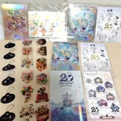 東京ディズニー20周年、40周年ポストカード＆アメステディズニーロールシールのサムネイル