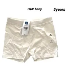 新品タグ付 GAP baby ショートパンツ 110 5years オフホワイト