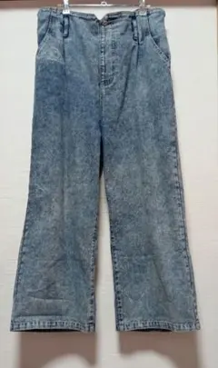 ワイド ハイウエスト ゴム