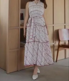 herlipto Anduze Belted Check Dress - メルカリ