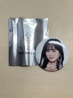 NiziU リオ step and a step缶バッジ 最終値下げ！