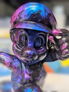 スーパーマリオ　3Dランド　コレクション　フィギュア メタルマリオ リペイント