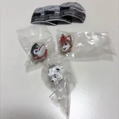『新品』プロ野球マスコット　めじるしアクセサリー3種セット