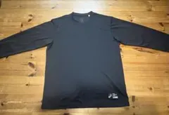 ASICS ブラック ロングスリーブTシャツ　サイズＬ