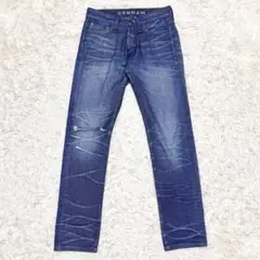 デンハム RAZOR Candiani生地 W28 ストレッチ スリムフィット