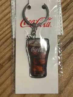 非売品！ Coca-Cola グラス型キーホルダー