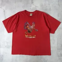 90s USA製　Alore アローレ　グラフィックTシャツ　動物　豹　シングルのサムネイル