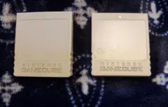 ジャンク品　ゲームキューブ メモリーカード 2個セット