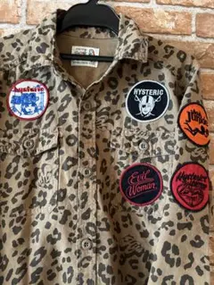 ヒステリックグラマーミリタリーシャツ