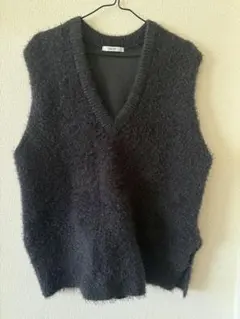 DISCOAT ディスコート シャギーファーニットベスト