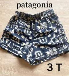 patagonia 幾何学模様 バギーズショーツ3T