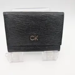 Calvin Klein 小銭入れ コインケース レザー ブラック
