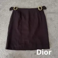 【幻のアーカイブChristian Dior 90sゴールドリング装飾 スカートのサムネイル