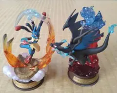 ポケモン　リーメント　メガリザードン　メガルカリオ　フィギュア