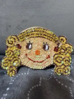 カーリーコレクション　ビーズスパンコール刺繍　コインケースのサムネイル