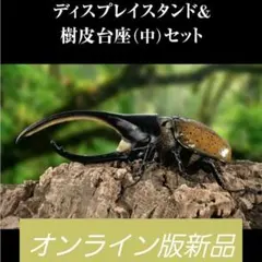 【オンライン版】いきもの大図鑑アドバンス　ヘラクレス・タカクワイ　台座セットのサムネイル