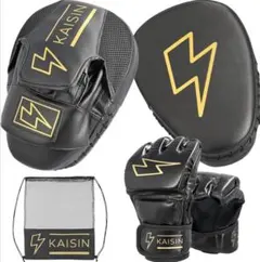 KAISIN パンチングミット ボクシング パンチング グローブセット 収納袋付のサムネイル