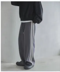 feepur ラインイージーパンツ　S