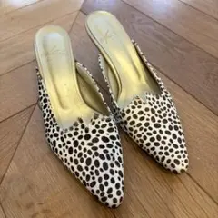 AMERI vintage ダルメシアンミュール Sサイズ