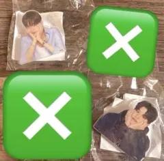 treasure カプセルトイ ハルト　ジョンウ アクリルクリップ