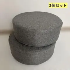 ニトリ あぐらもかける厚型フロアクッション スツール　2個セットのサムネイル