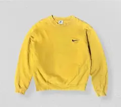 vintage Nike イエロー クルーネック スウェット