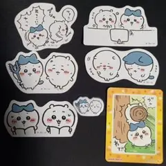ちいかわ ダイカットステッカーセット4 丸美屋 ちいハチ セット売り