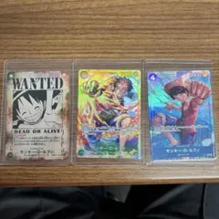 ONE PIECE カードゲーム モンキー・D・ルフィ レアカードセット