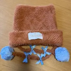 アリストキャッツ ファー帽子 ポンポン付き