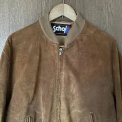 Schott ブラウン スエード ジャケット サイズ44 米国製