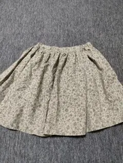 GLOBAL WORK インナー付きスカート　花柄　140サイズ