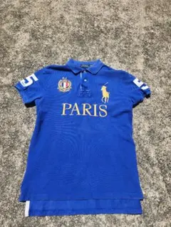 希少‼️ビッグポニーPolo Ralph Lauren PARIS ポロシャツM