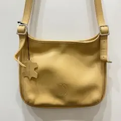 sh2761 中澤鞄　ナカザワ　bag イエローショルダーバッグ 東京製